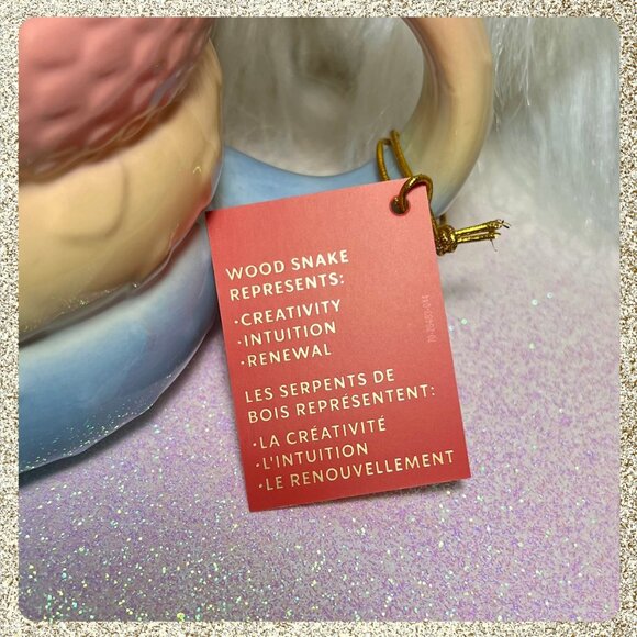 LAST ONE 🐍 Starbucks 2025 Lunar New Year Ceramic Cup 14oz Year of the Snake NWT - Picture 6 of 6